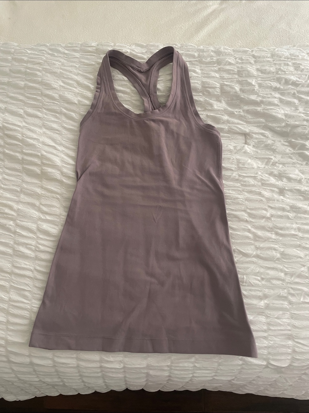 Lululemon Size 4 Racerback Tank Top — Mauve